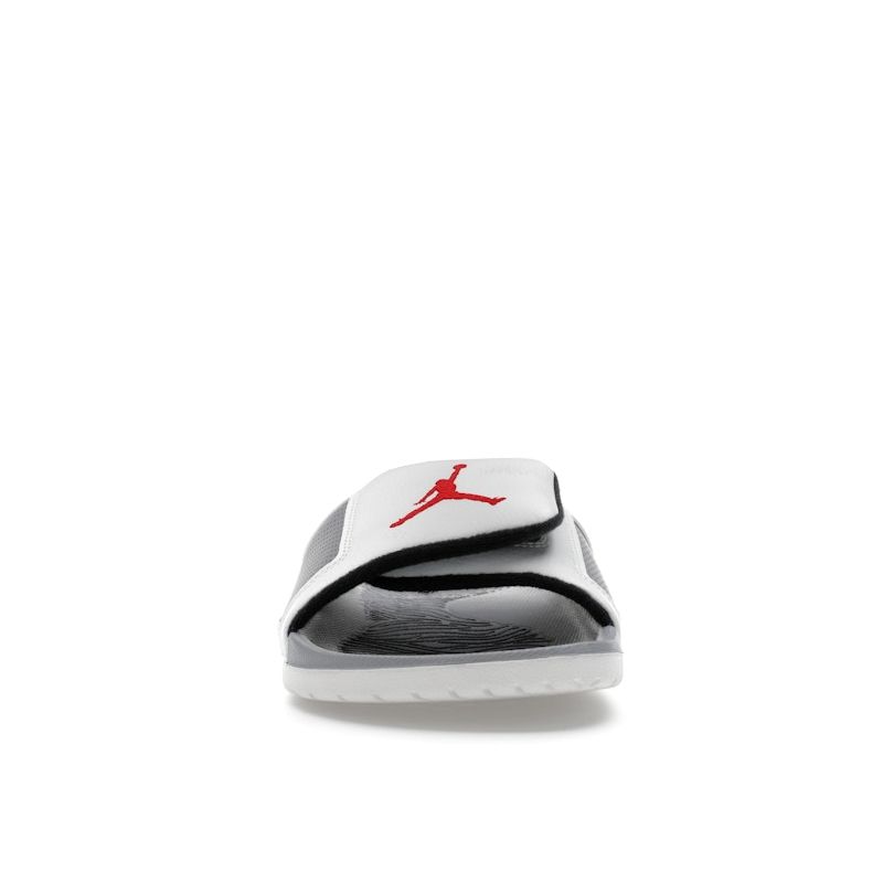 Air Jordan Hydro 3 Retro Slide White Cement Men Sneakers Summit-White Cement-Grey Black 854556-101