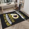 Washington Redskins Area Rug for Office, Chair Rug, Decorative Carpet Livingroom Mat, Large Size Fan gifts Christmas gifts