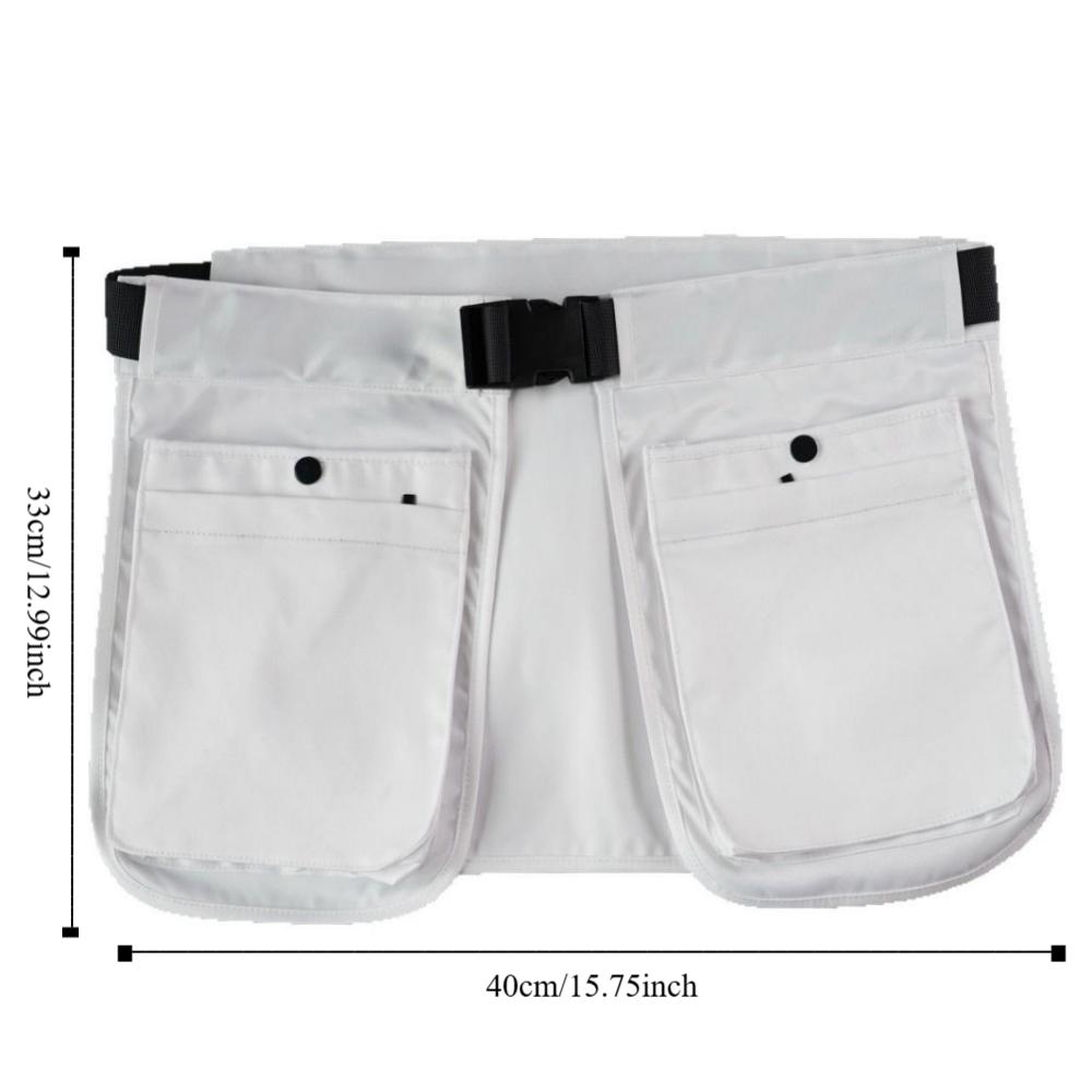 Multi-functional Waist Pack Black Fanny Pack Tool Pouch Apron Belt Bag  Camping