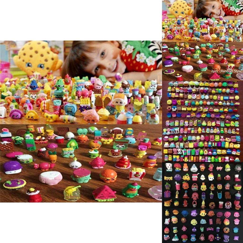 New Arrival 2pcs Of Shopkins Season 2-5 Mini Action Figure Toys Great Gift For Kids