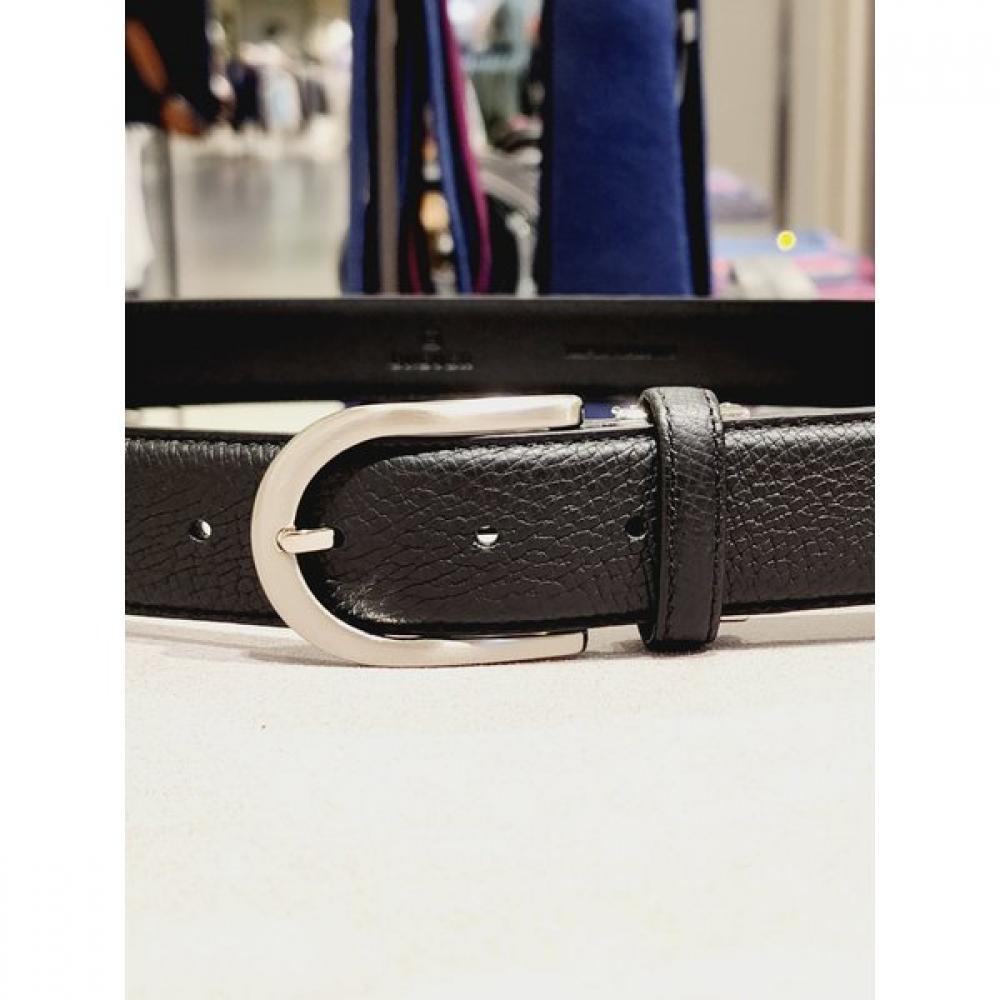 S.T. Dupont Nickel Satin Bijou Belt With Buckle Te2fmbtba109tbk