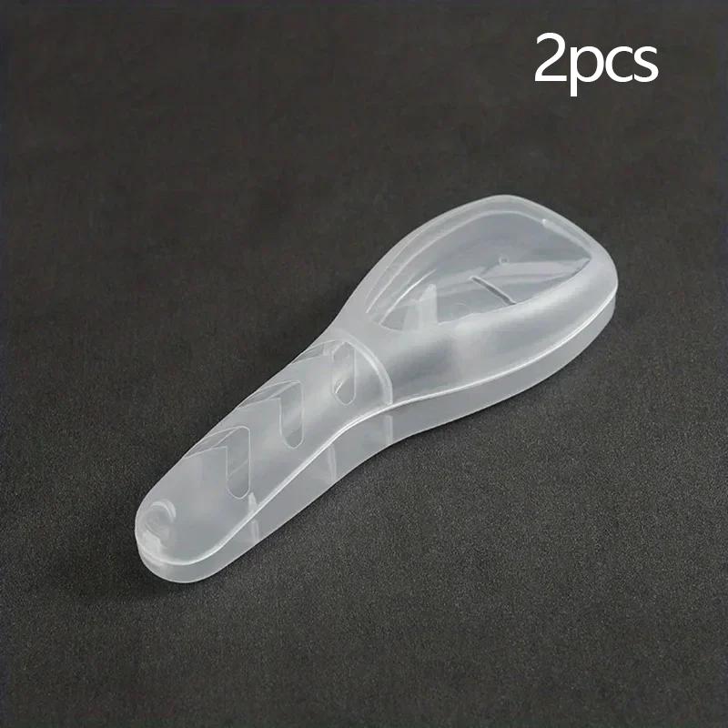 1pcs Razor Travel Storage Box Transparent Dustproof Carrying Case Cartridge Box For Gillette Razor Men Daily Supplies Organizer