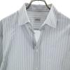 ARMANI COLLEZIONI Long sleeve Cotton shirt 41 Gray Men's Used