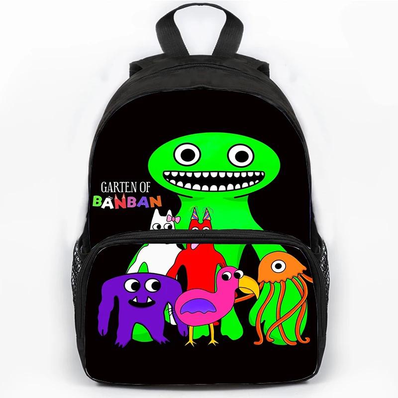 Zaino Scolastico Stampato Garten of BanBan da 16 Pollici per Ragazzi, Borsa di Grande Capacità per Viaggio, Sport, Portatile, Zaini Scolastici per Studenti, Zaino per Libri per Bambini