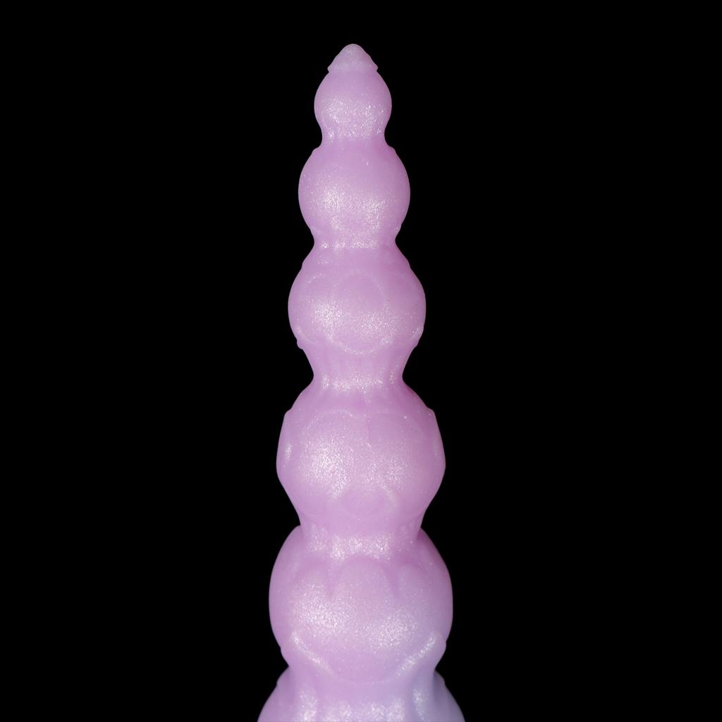 New Long Anal Plug Silicone Butt Plug 8 Anal Beads Soft Flexible Dildo Masturbation Adult Sex Toy Prostate Massage Dilator G Spot Clitoris Masturbator
