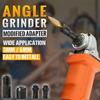 1Pcs Modified Angles Grinders Attachment M10 Thread Metal Thread Converters Universal To Straight Grinder 6/3mm Adapter Chuck