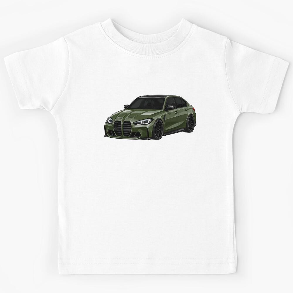 G80 3 Competition Urban Green Performance Sedan Mini Toon Kids T-Shirt 100