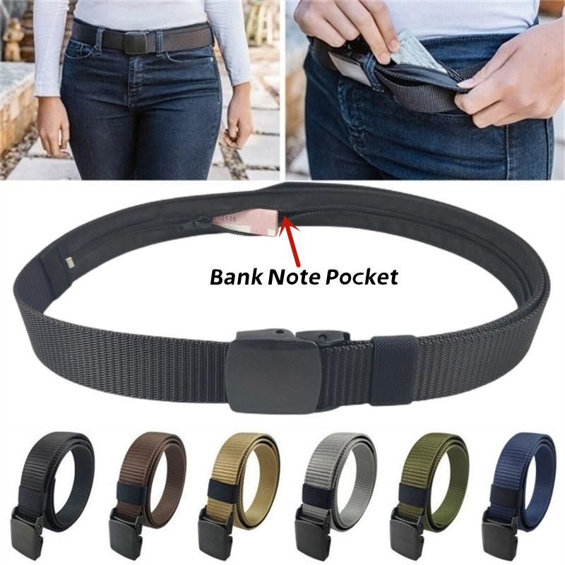 Cintura Porta Soldi Da Viaggio – Tasca Nascosta Antifurto, Unisex, Regolabile 48 Pollici