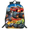 Blaze And The Monster Machines Children's Backpack Schoolbag Boys Girls Backpack Students Large Capacity Travel Bookbag Mochila