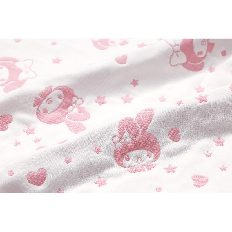 Skater Baby Machine Sanrio My BOM1 Swaddle, 70x70cm, Moisturizing, Washable, Melody,