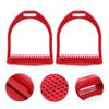 Durables Plastic equestrians Stirrups Slip Rubber Inserts For Safety And Comforts