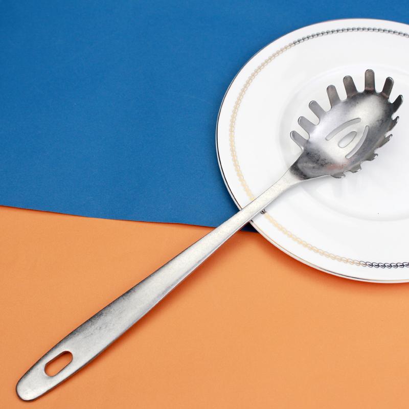 LUCF Stainless Steel Hanging Kitchenware Spoons/Ladle/Skimmer/Spatula/Masher/Meat Fork Cooking Tools Baking Utensils For Kitchen