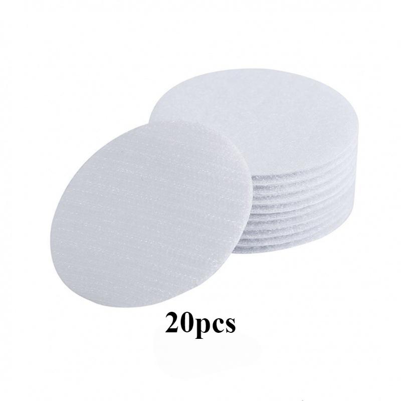 

20 шт. прочных самоклеящихся наклеек с точками, самоклеящиеся нескользящие наклейки, самоклеящиеся двухсторонние наклейки для захвата ковров 20pcs белый