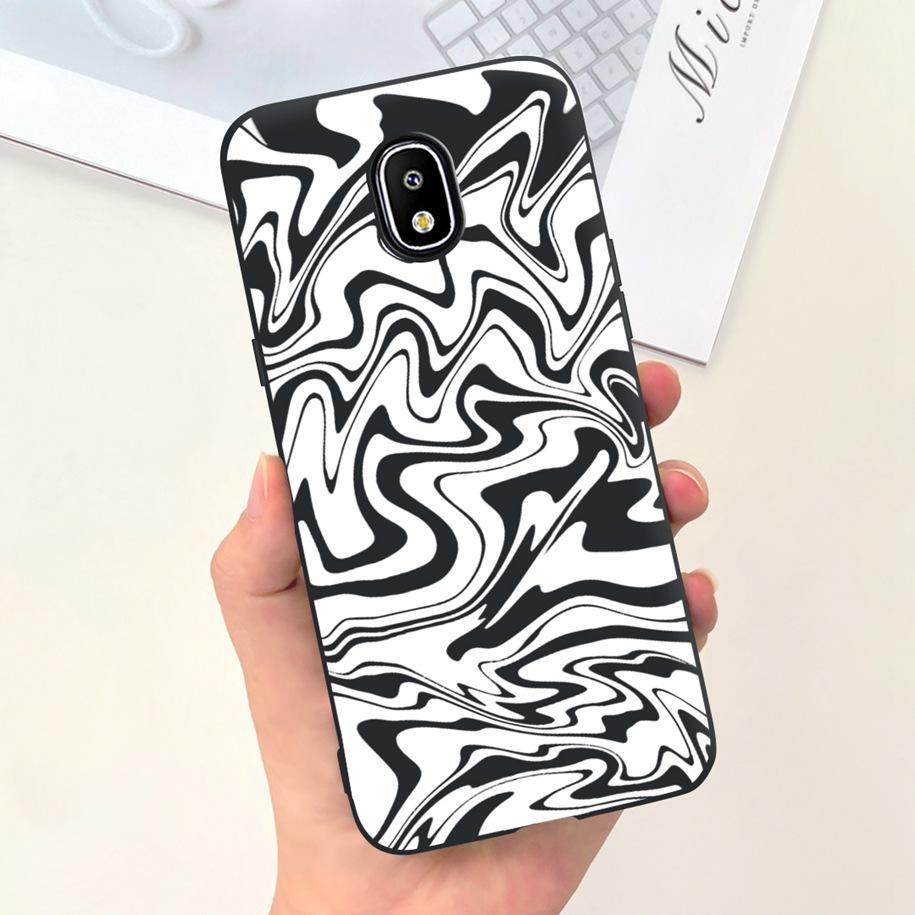 For Samsung Galaxy J7 J5 J3 2017 Case SM-J330F J530F J730F TPU Cover Fashion Pattern Soft Funda on Samsung J7 Pro 2017 Protector
