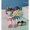 1 Set Hanging Legs Romantic Couple Showpiece | Cute Boy &Girl | Gift for Him/Her, Mother's Day, Home Décor, Living Room
