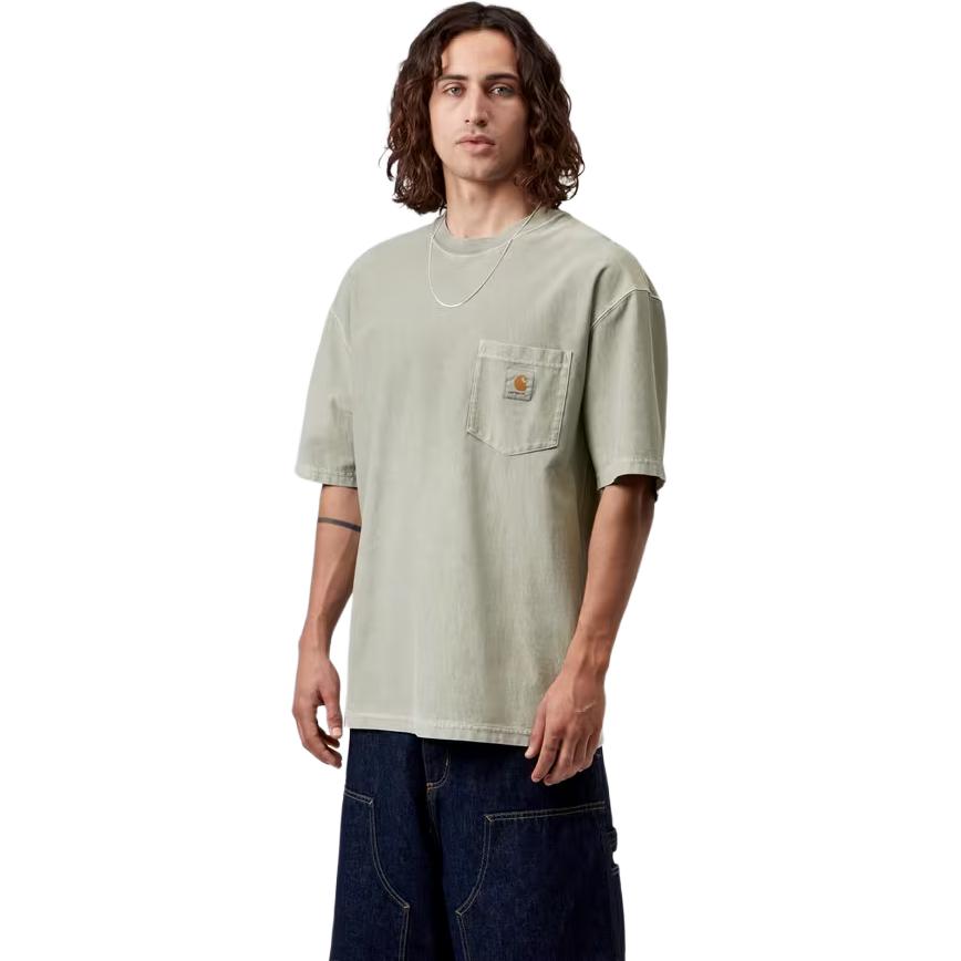 Carhartt WIP Loose Pocket Comfortable Design Short Sleeve T-Shirt Unisex Tops I036863-3RF-GD