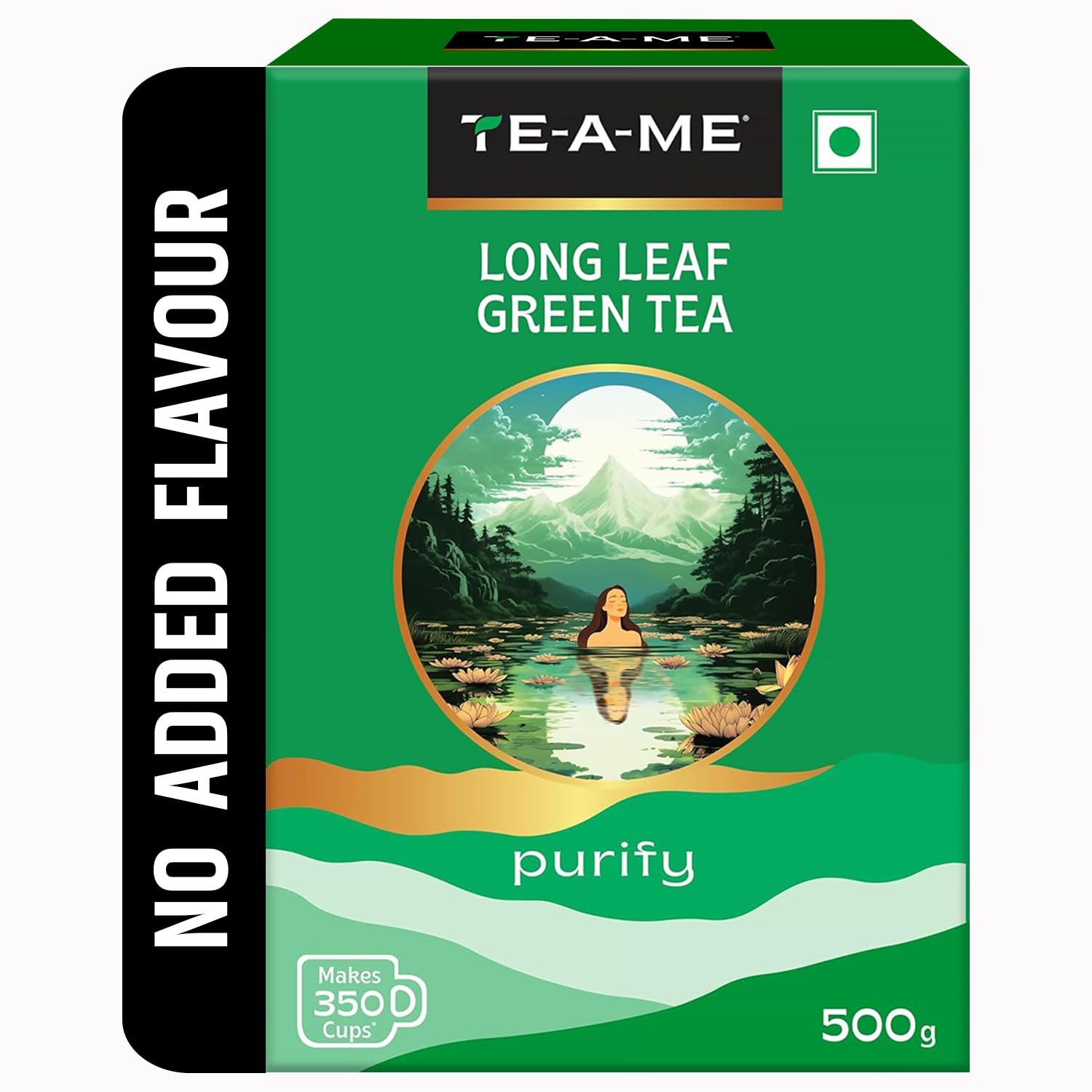 TE-A-ME Green Tea Loose Leaves - 500 gm | Green Tea Leaves Loose | No Added Flavour