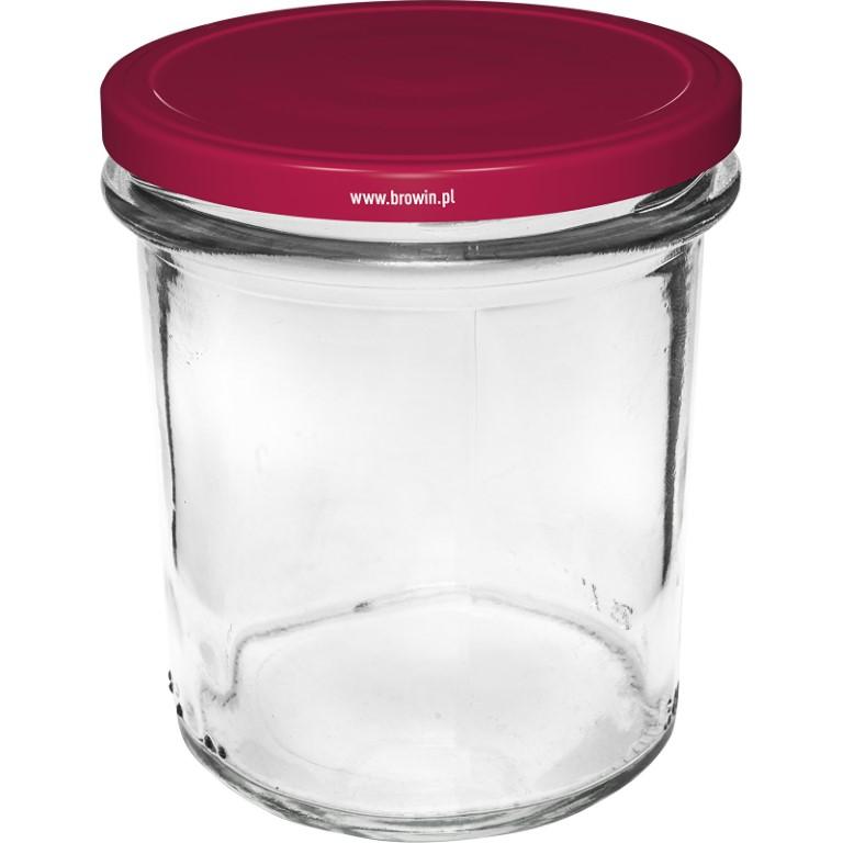 Preserve jars with lids, 6 pcs, 346 ml