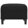 Footstool Black 70x55x41 cm Artificial Leather