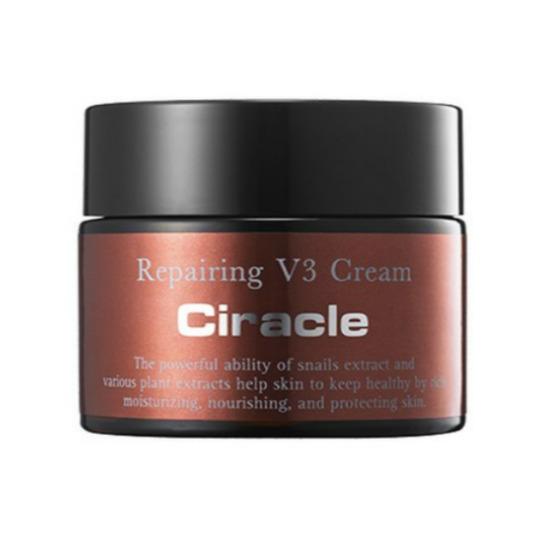 Ciracle Repairing Snail V3 Cream Skin Repair & Intensive Hydration Snail Mucin Cream 50ml