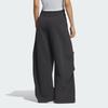 adidas Fustl Solid Color Loose Comfortable Sports Casual Pants Women Bottoms Carbon-Black JM6206