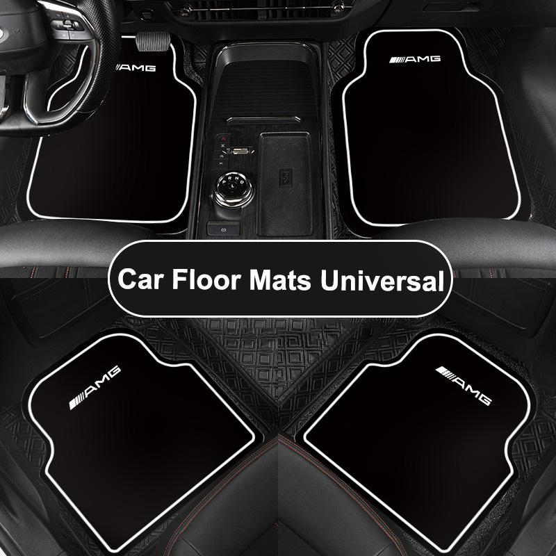 Car Floor Mats Auto Front and Rear Carpet Foot Mats with Rubber Backing for Mercedes Benz C260 W204 W205 W211 W212 W190 W213 gle