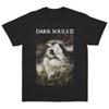 Retro Dark Souls 3 Hra Bootleg Krátký rukáv T Unisex tričko Bavlna Oversize Velká velikost
