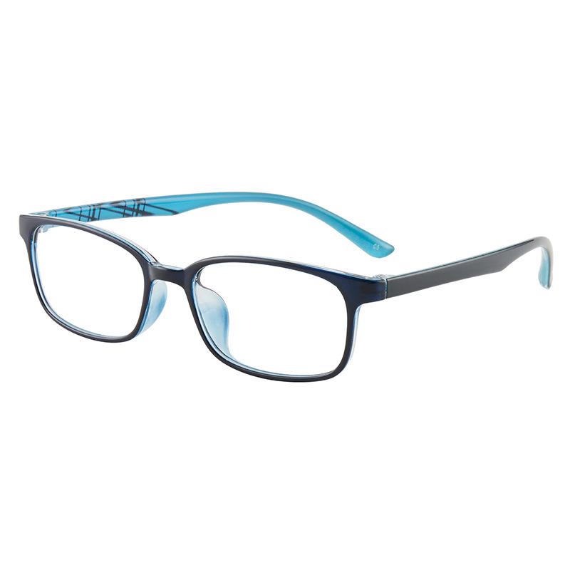 

Сверхлегкая Минималистичная Двухцветная Оправа для Очков из TR90 - Корейская Мода для Студентов