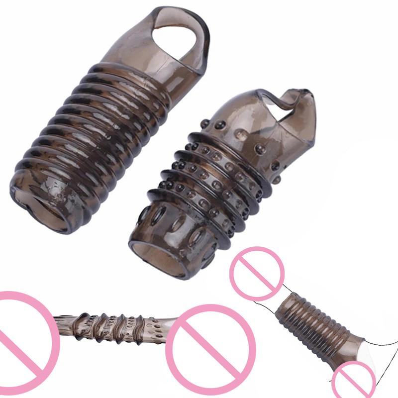 Sleeve for penis Delay loop Cock sex toys for men Delayed penis rings Erotic products Dildo with ejaculation toys for adults 18+