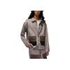 Jordan Paris Saint-Germain Kollektion Buchstaben-Print Logo-Patch Geknöpfte Tasche Jacke Herren Jacke Braun DM3105-010