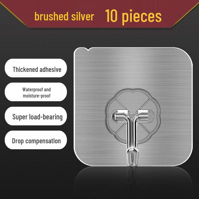 LIEI Transparent Heavy Duty Adhesive Hook