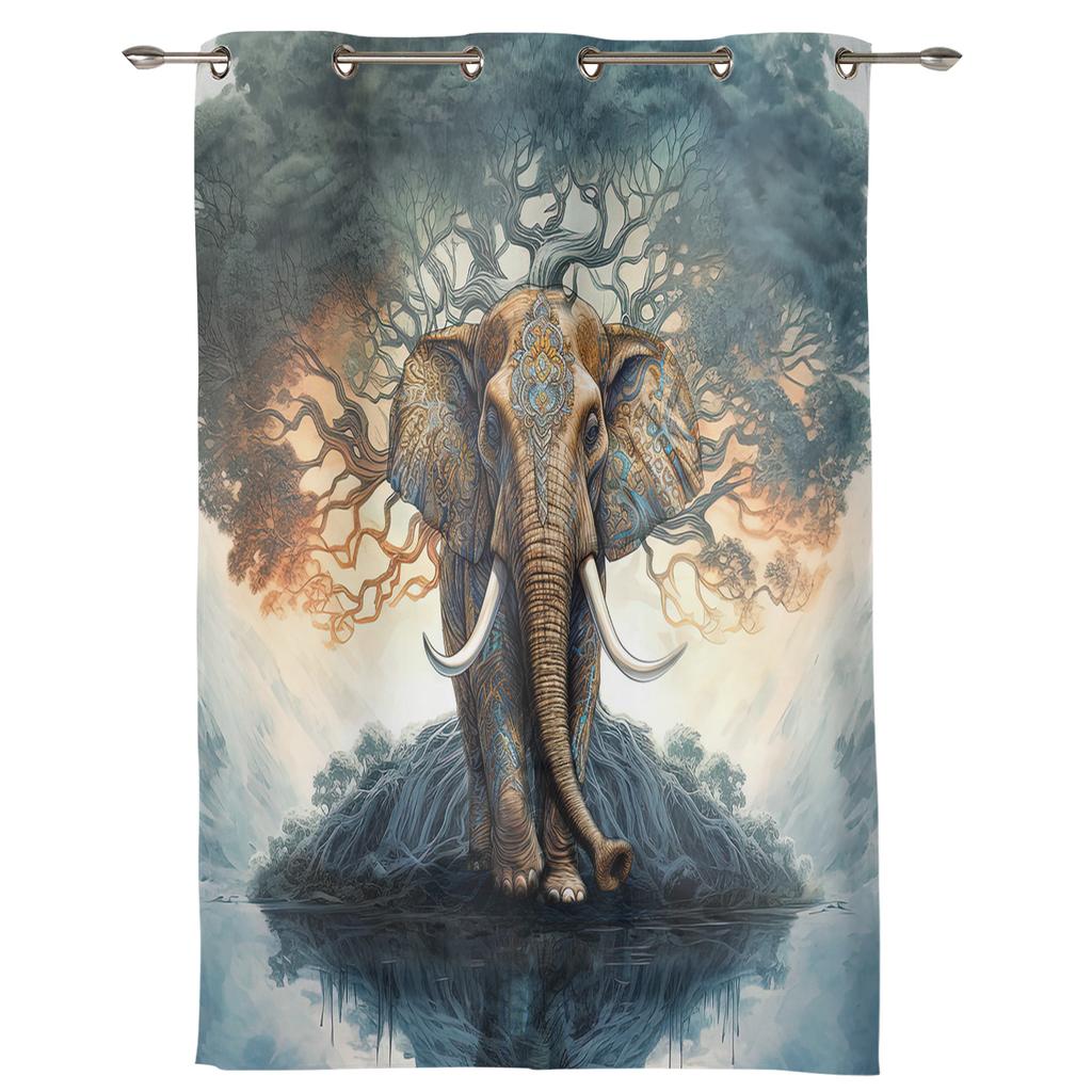 Blumen Schmetterling Libelle Fenstervorhänge Heimdeko Wohnzimmer Küche Vorhänge Paneelvorhänge für Schlafzimmer