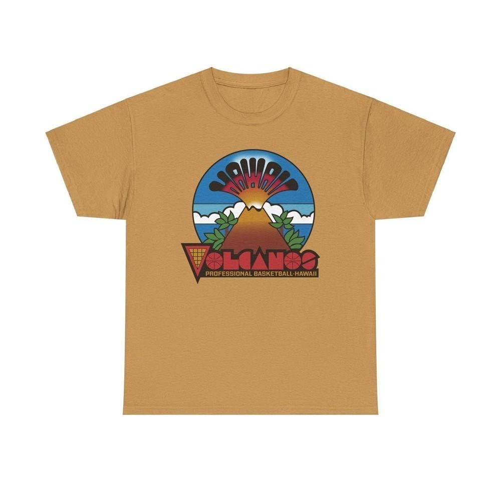

Hawaii Volcanos CBA Basketball 1979-1980 T-shirt XL