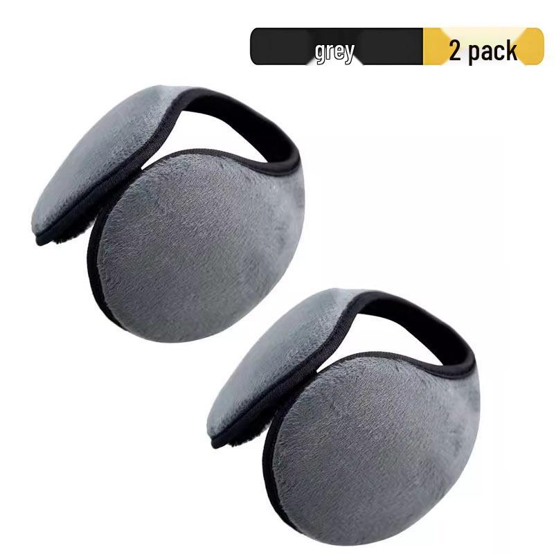 Unisex Fleece-Lined Winter Ear Muffs for Adults - Warm Ear Protection and Covers