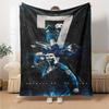 CR7 Football Blanket Ultra-Soft Suitable for Chair Sofa Livingroom for All Occasions Modern Style Perfect Gift for Relatives and Friends