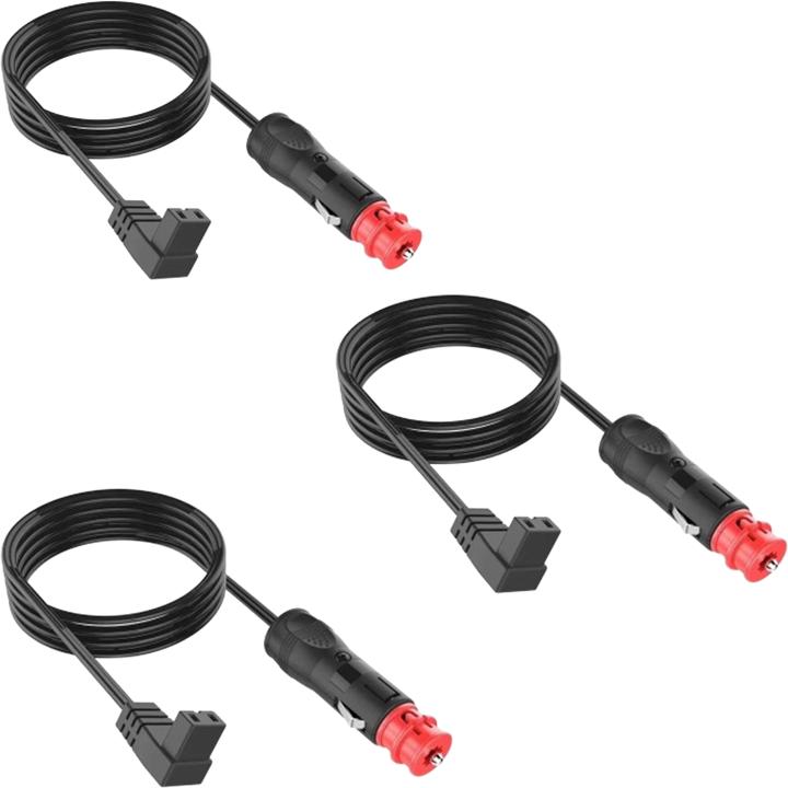 200CM High Quality Car Refrigerator Warmer Extension Power Cable Car Fridge Cooler Cord 12V Plug Car Refrigerator Power Cable