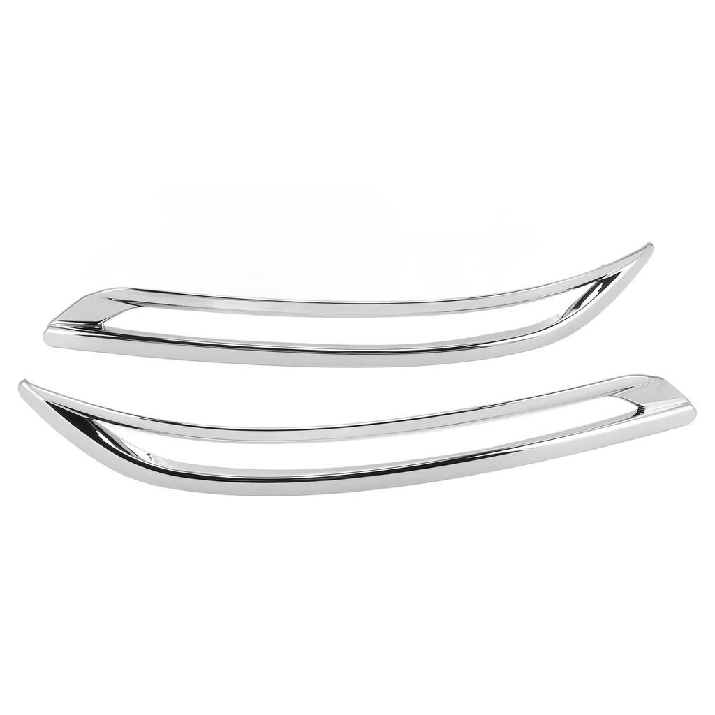 2 ST Bakre Dimljus Trim Dekorationsskydd Glänsande Silver Anti-blekning Ersättning för XC60 2018‑2020