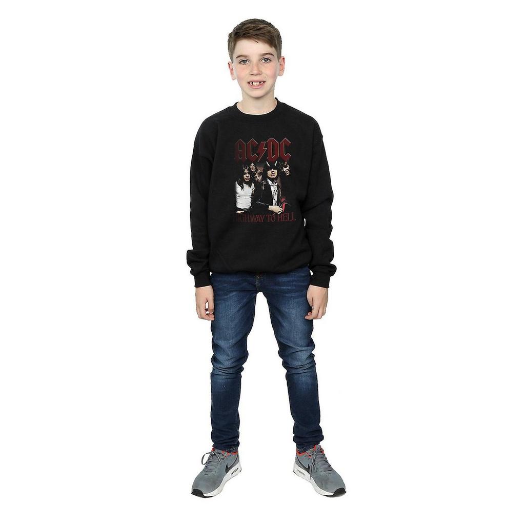 AC/DC Jungen-Sweatshirt „Highway To Hell“ aus Baumwolle