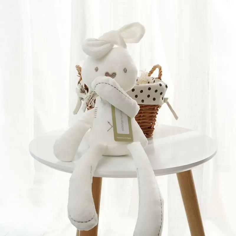 40CM Cute Rabbit Doll Baby Soft Plush Toys for Children Appease Sleeping Crib Stuffed Animal Baby Toys for Infants Birthday Gift