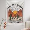 Teenagers Outdoor Tapestry Camping Signs Tapestry Vintage Party Living Room Room Decoration