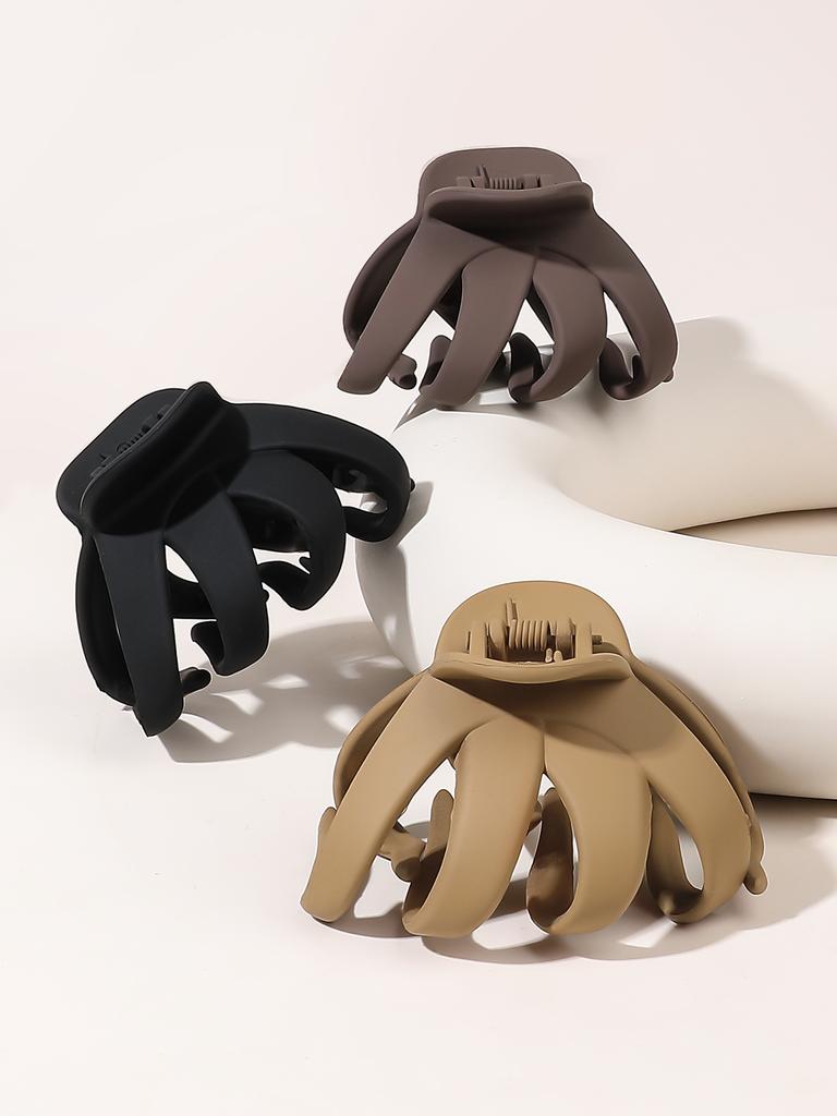 Matte Simple Hair Claw Clip Hold Hair Well Woman Girl Hair Accessories