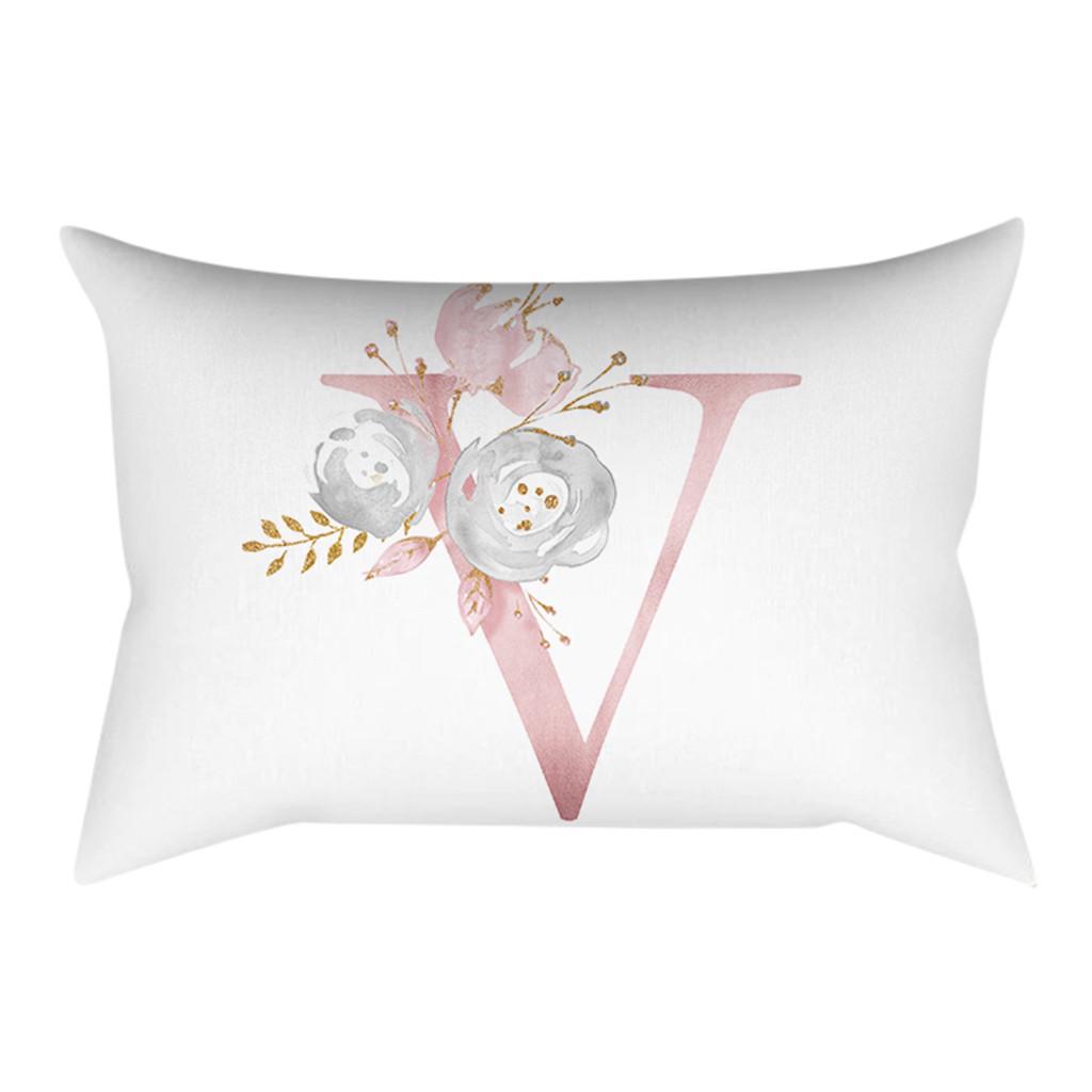 Plüsch Buchstaben Kissen Set - 26 Englische Alphabet Kissen - Für Zimmerdeko Und Spiel