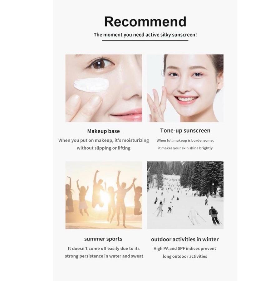 MEDI-PEEL Aktiv Silkeslen Solkräm SPF50+ PA++++ 50ml