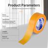Orange General Purpose Masking Tapes Strong Masking Tape Car Painting No-trace Adhesive Tape Walls Paint Protection Crepe PaperPinstriping Tape 3