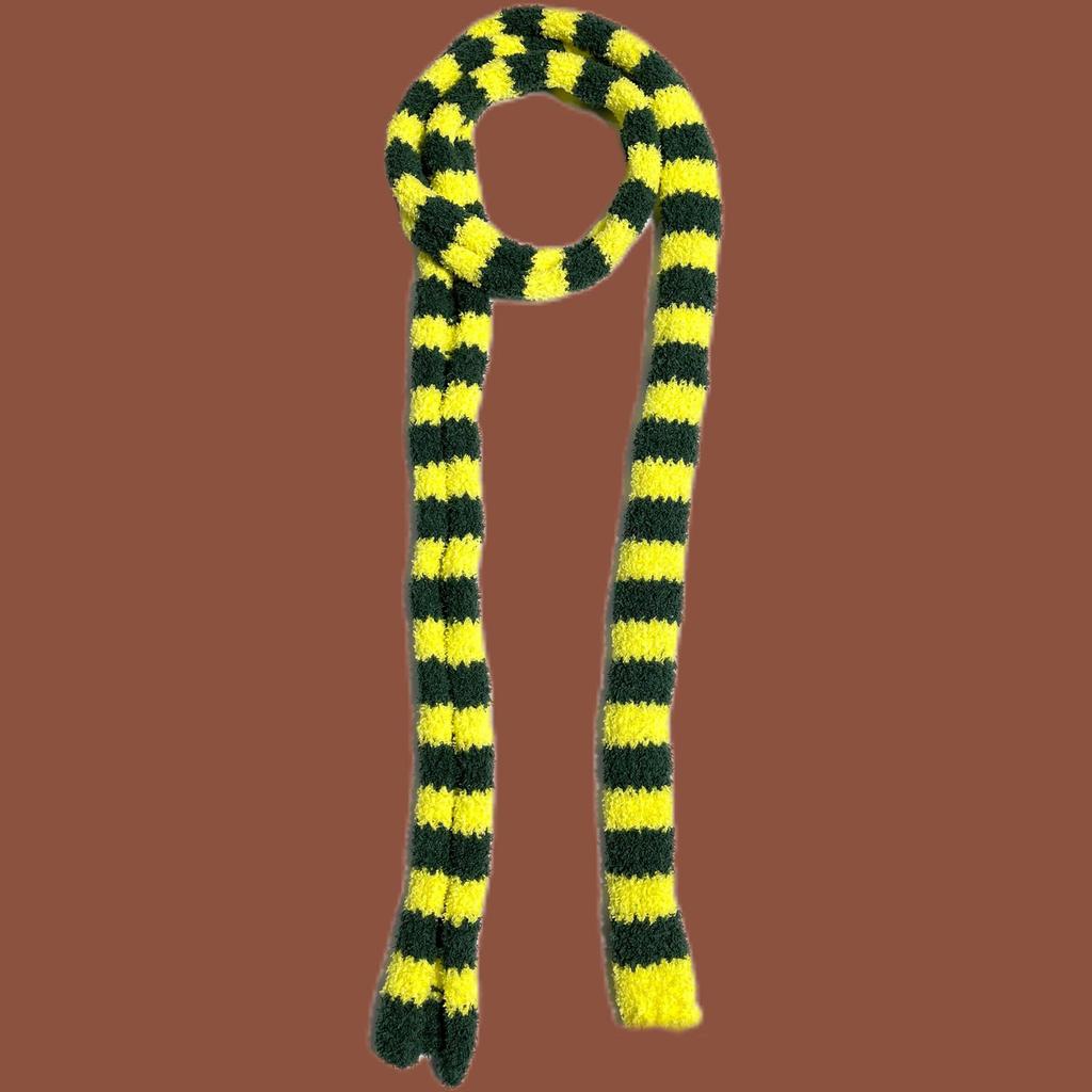 Strip Scarf for Women Long Skinny Belt Necktie Neck Scarf Y2K Girls Photo Props Long Neckerchief Skinny Scarf Necktie