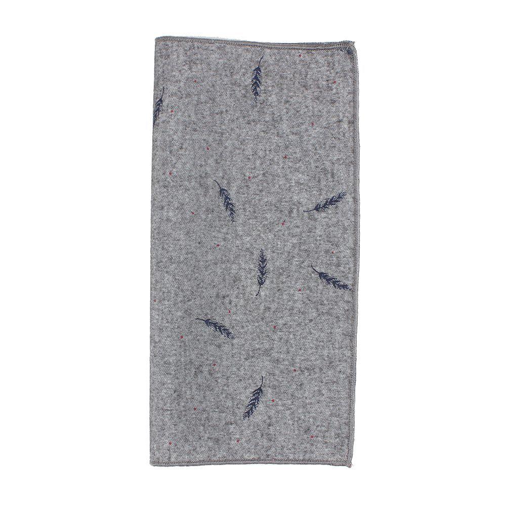 Bird Pattern Formal Suit Gentlemen Hanky Pocket Square Handkerchief for Wedding Dress Party