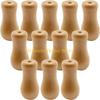 F26C 12 Pack Window Blind Wood Cord Tassels Knobs Cord Drapery Hangings Bead Drop Balls Pulls End for DIY Craft Home Curtain