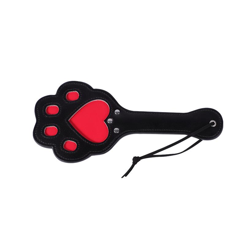 BLACKWOLF Cute BDSM Spanking Paddle Beat Cat Claw Sex Paddle Slave Kinky SM Products Bondage Whip Sex Toys for Couples