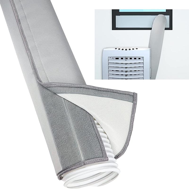 Portable Air Conditioner Hose Cover Air Cloth Plate Air Outlet Pipe Tube Hose Easy Installati High Quality
