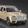1/32 2025 Rolls Royce SUV Cullinan Alloy Luxury Car Model Diecast Metal Toy Off-road Vehicle Car Model Sound and Light Kids Gift